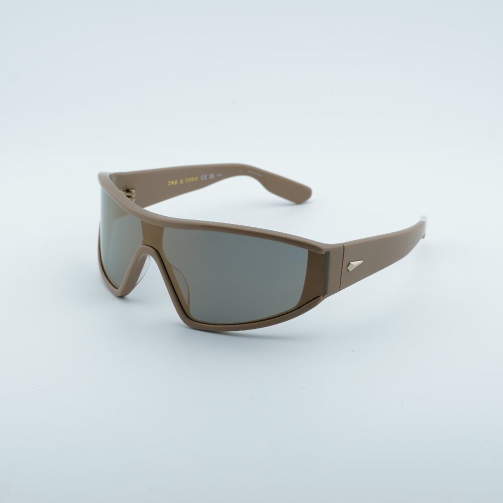 Rag & Bone RNB6003/S 009Q JO Sunglasses Bronze Shield Frame, Mirror Lenses